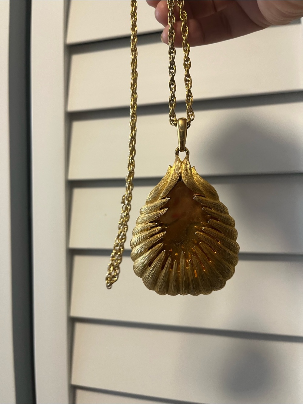1pc Gold tone decorative necklace